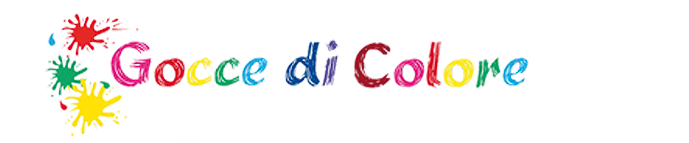 gocce di colore imbianchino